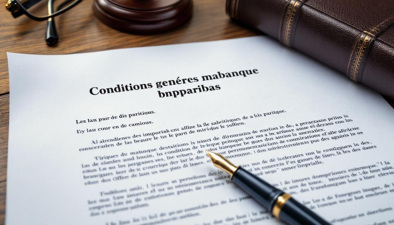 Conditions générales mabanque bnpparibas : analyse juridique