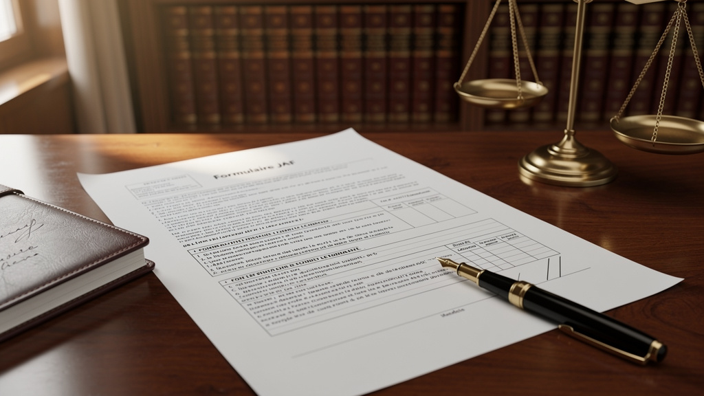 Formulaire jaf pourquoi votre avocat ne peut pas l'ignorer
